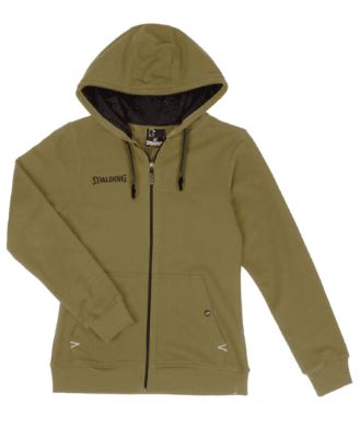 FLOW HOODY ZIPPER JACKET WOMEN SPALDING
