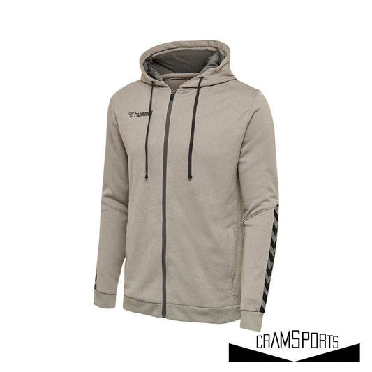 HMLAUTHENTIC POLY ZIP HOODIE HUMMEL