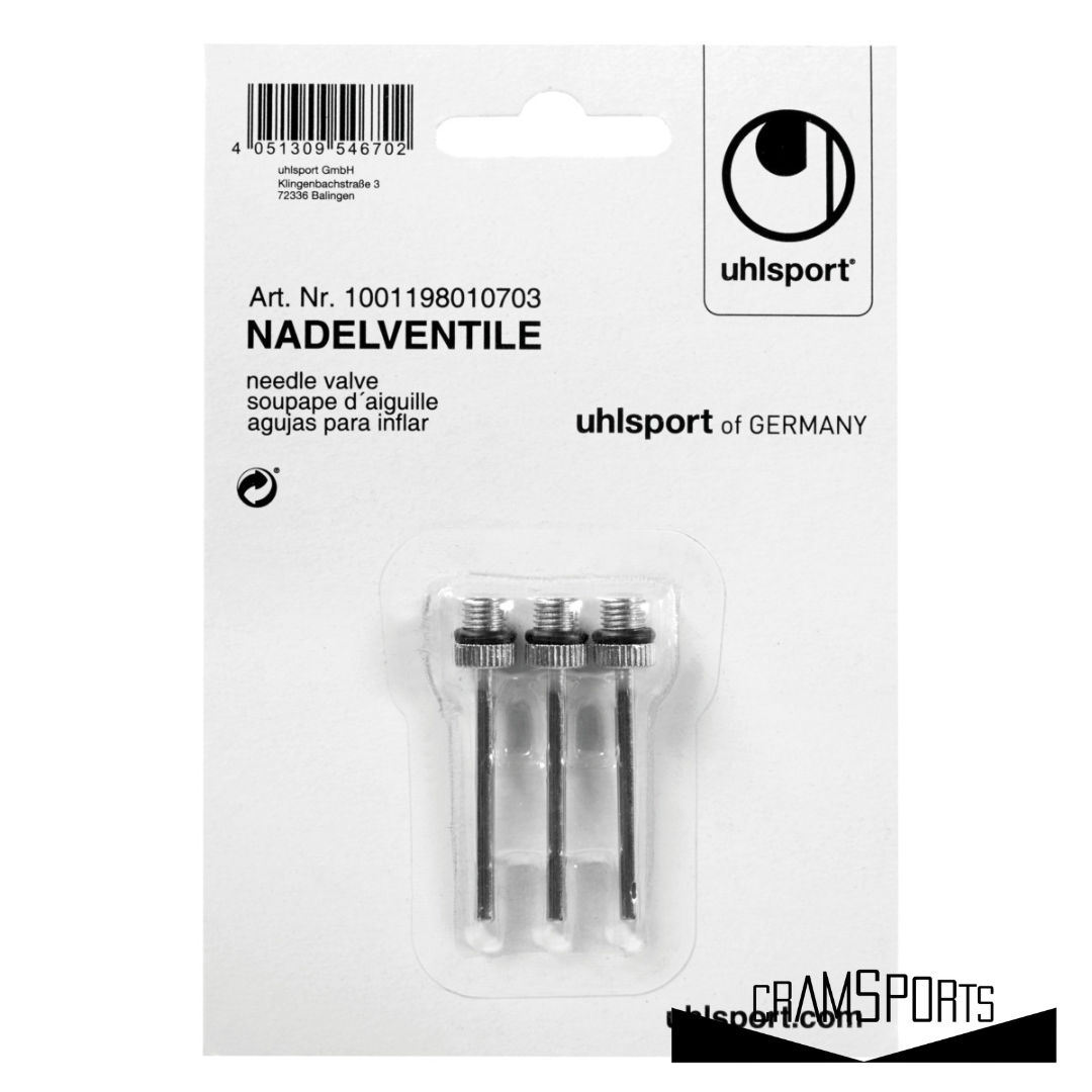 NADELVENTILE (PU 3 PCS) UHLSPORT