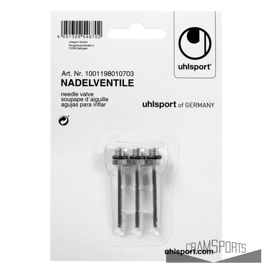 NADELVENTILE (PU 3 PCS) UHLSPORT CLUB