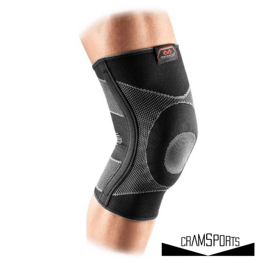 Rodillera Manga Elástica Con Contrafuerte De Gel Y Varillas [5116] MCDAVID