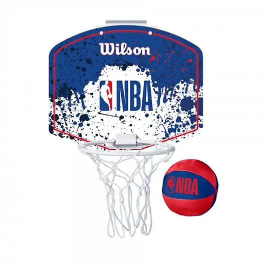 SET MINICANASTA WILSON TEAM MINI HOOP NBA