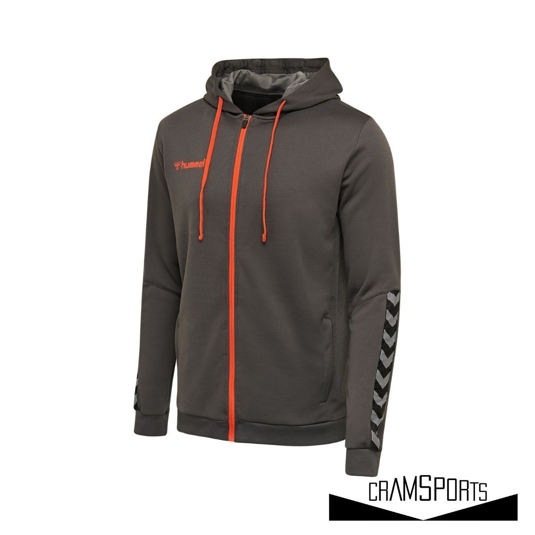 HMLAUTHENTIC POLY ZIP HOODIE NIÑO HUMMEL